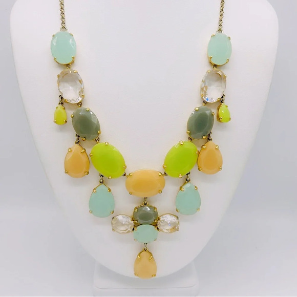 J. Crew Jewelry - J. Crew Jeweled Bib Necklace